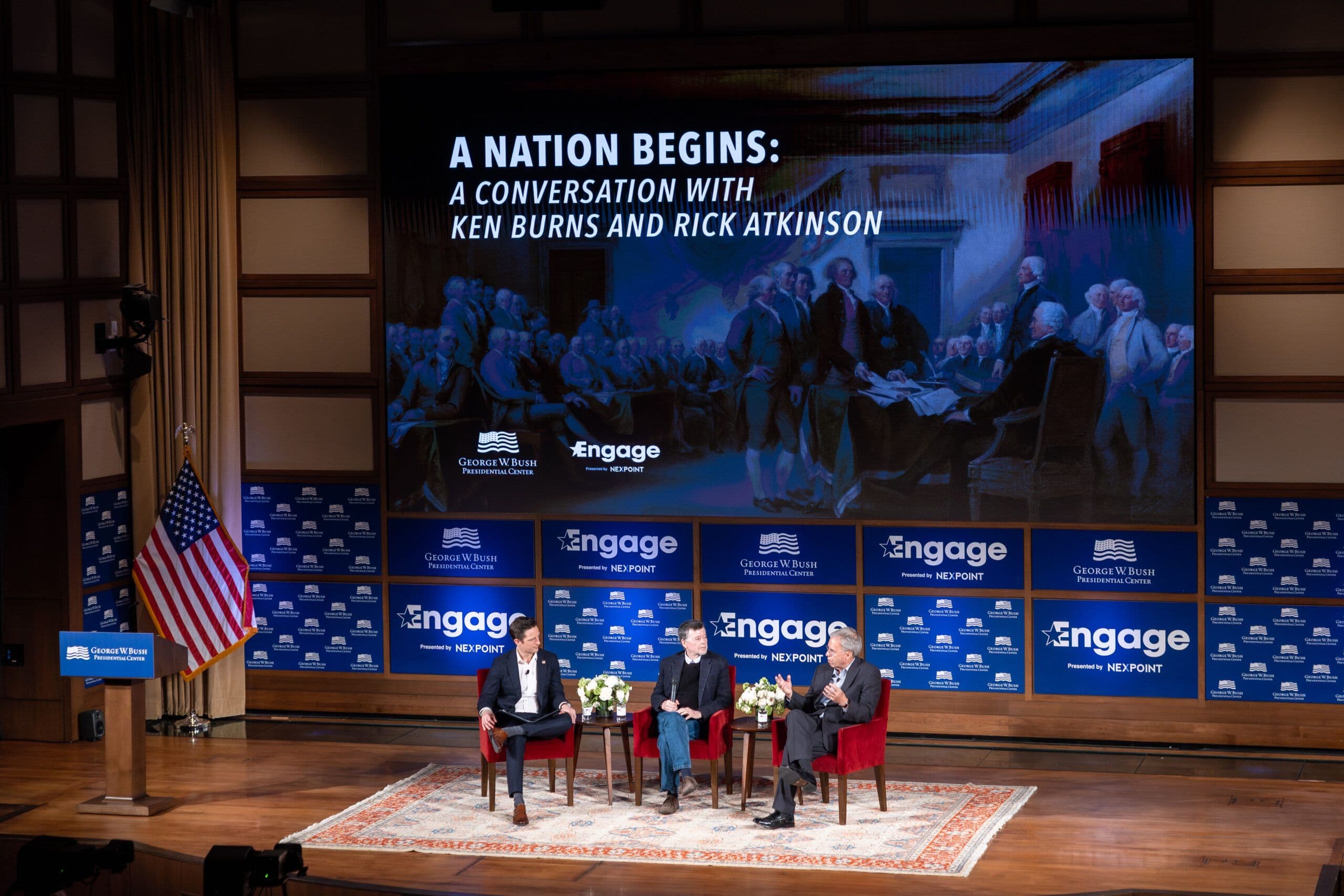 A Nation Begins: A Conversation with Ken Burns and Rick Atkinson