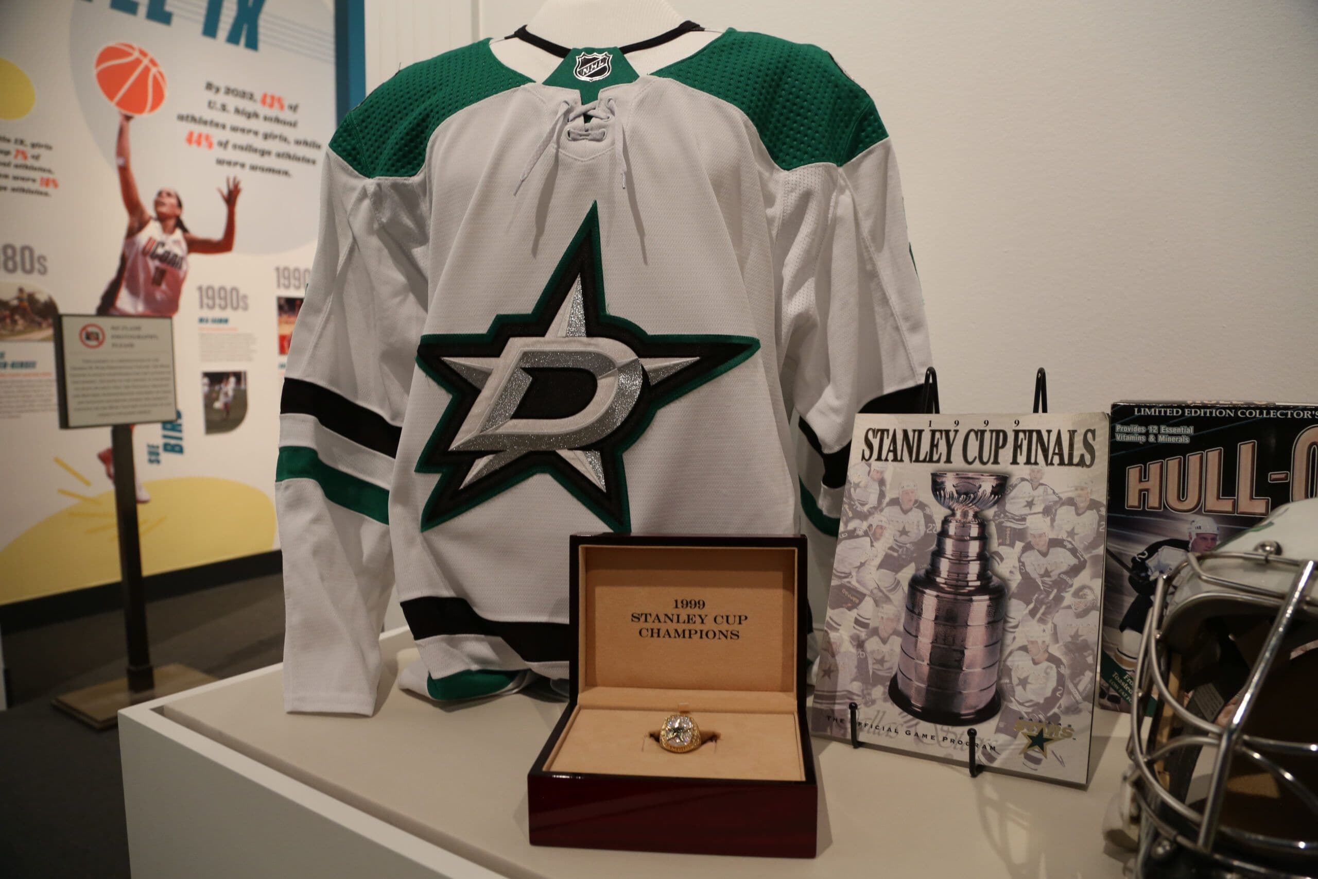 Dallas Stars Day at the Bush Center