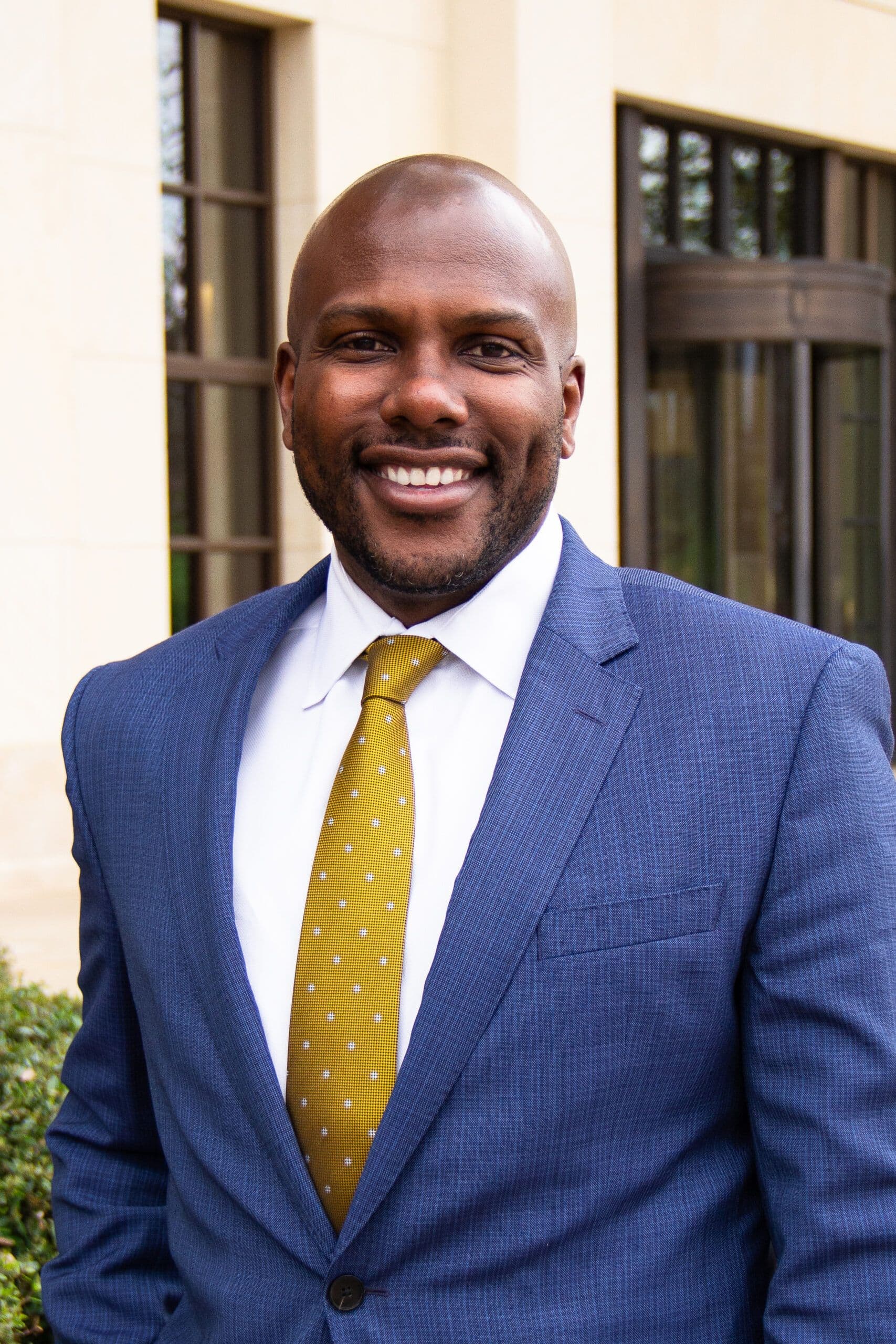 D’Juan Wilcher, Lieutenant Commander, USNR headshot