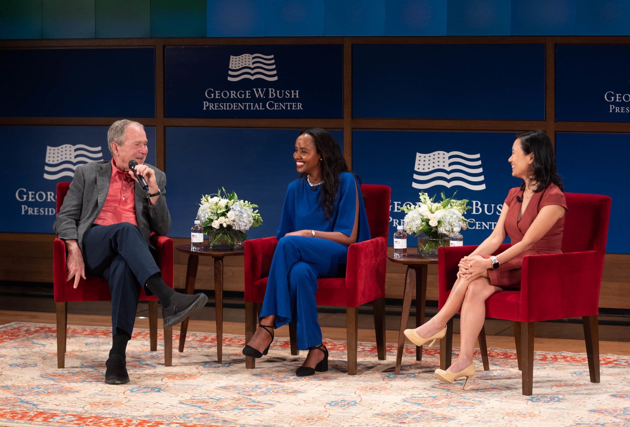 43 Club: Out of Many, One: Portraits of America’s Immigrants Private Viewing and Conversation with President Bush
