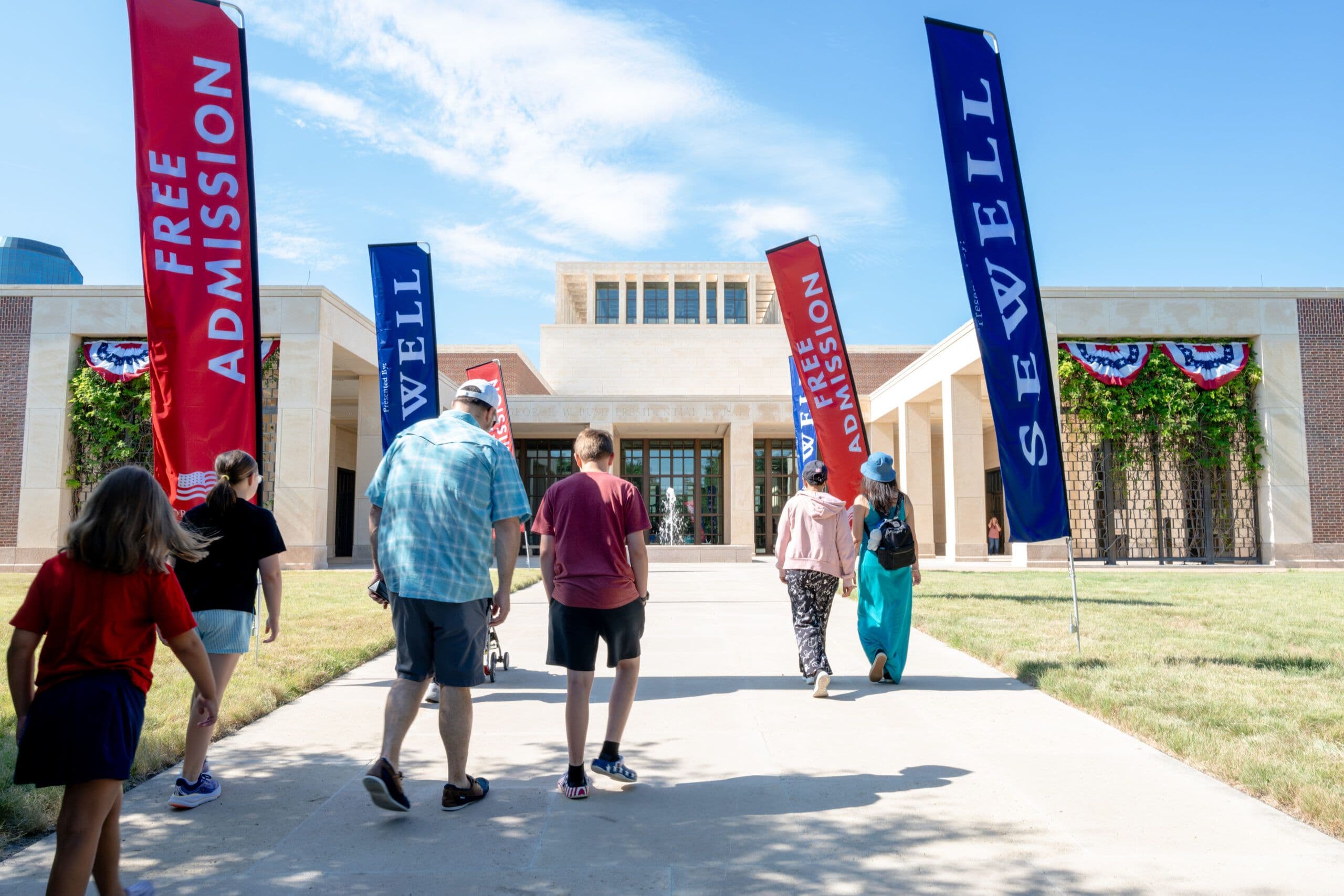 Free Admission to the George W. Bush Presidential Museum on Veterans Day