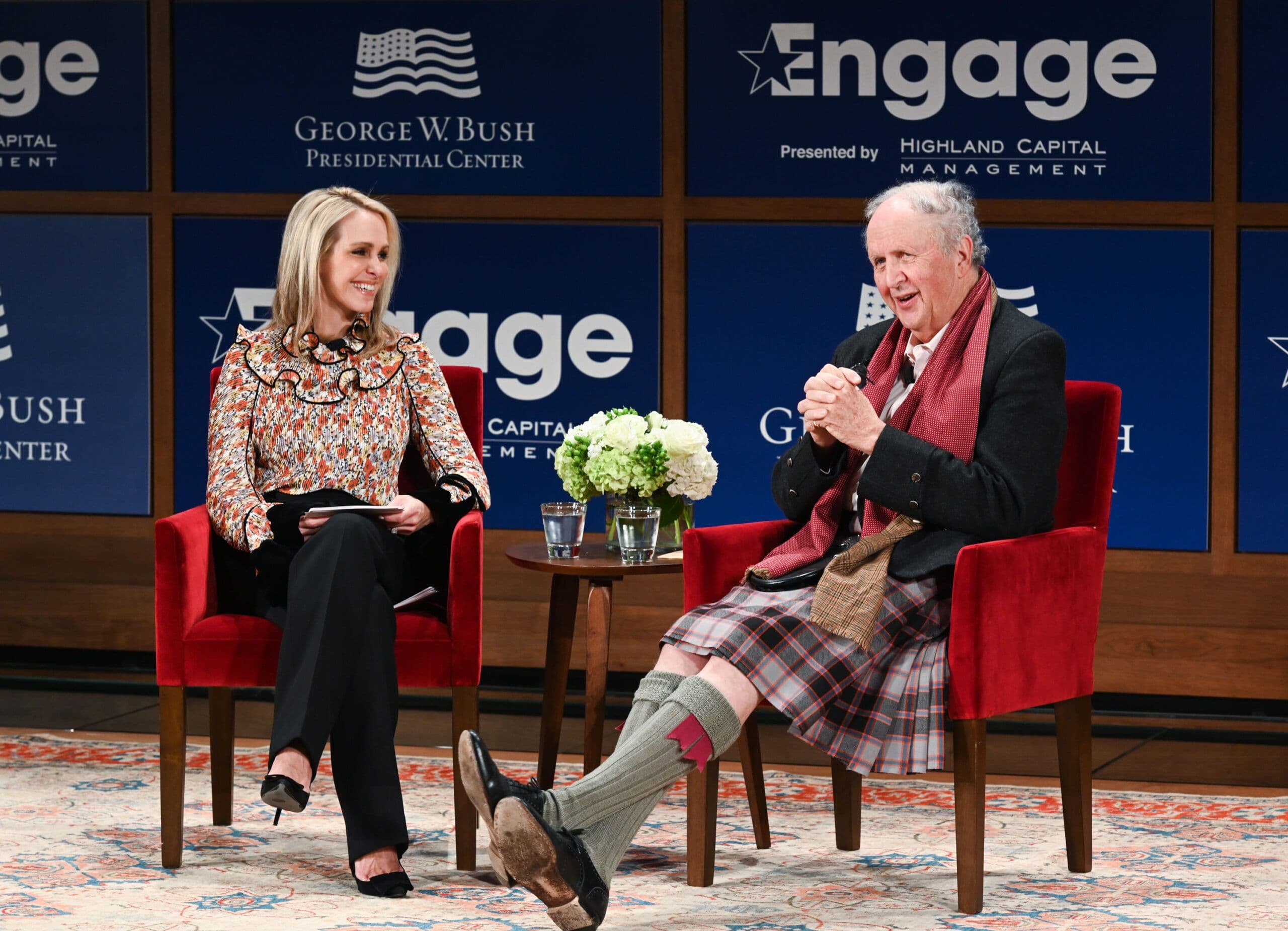 Laura Bush Book Club with Alexander McCall Smith