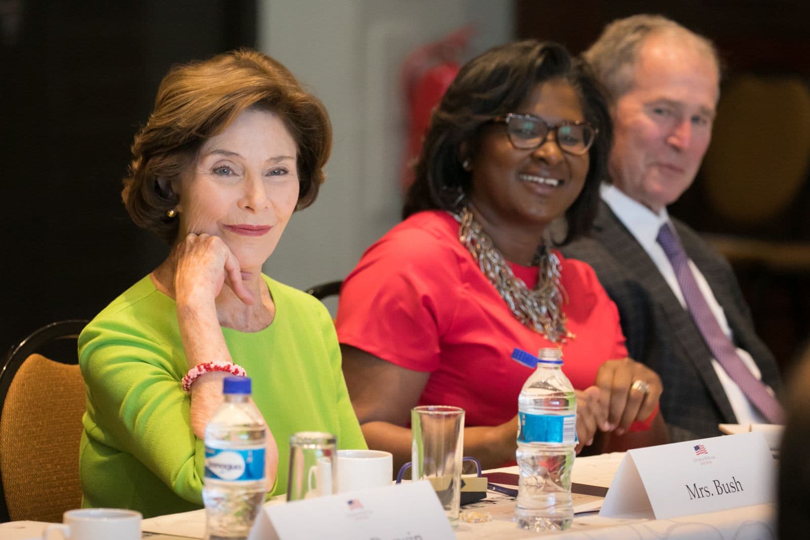Mrs. Bush Participates in Discussion on First Ladies at 2017 Concordia Summit