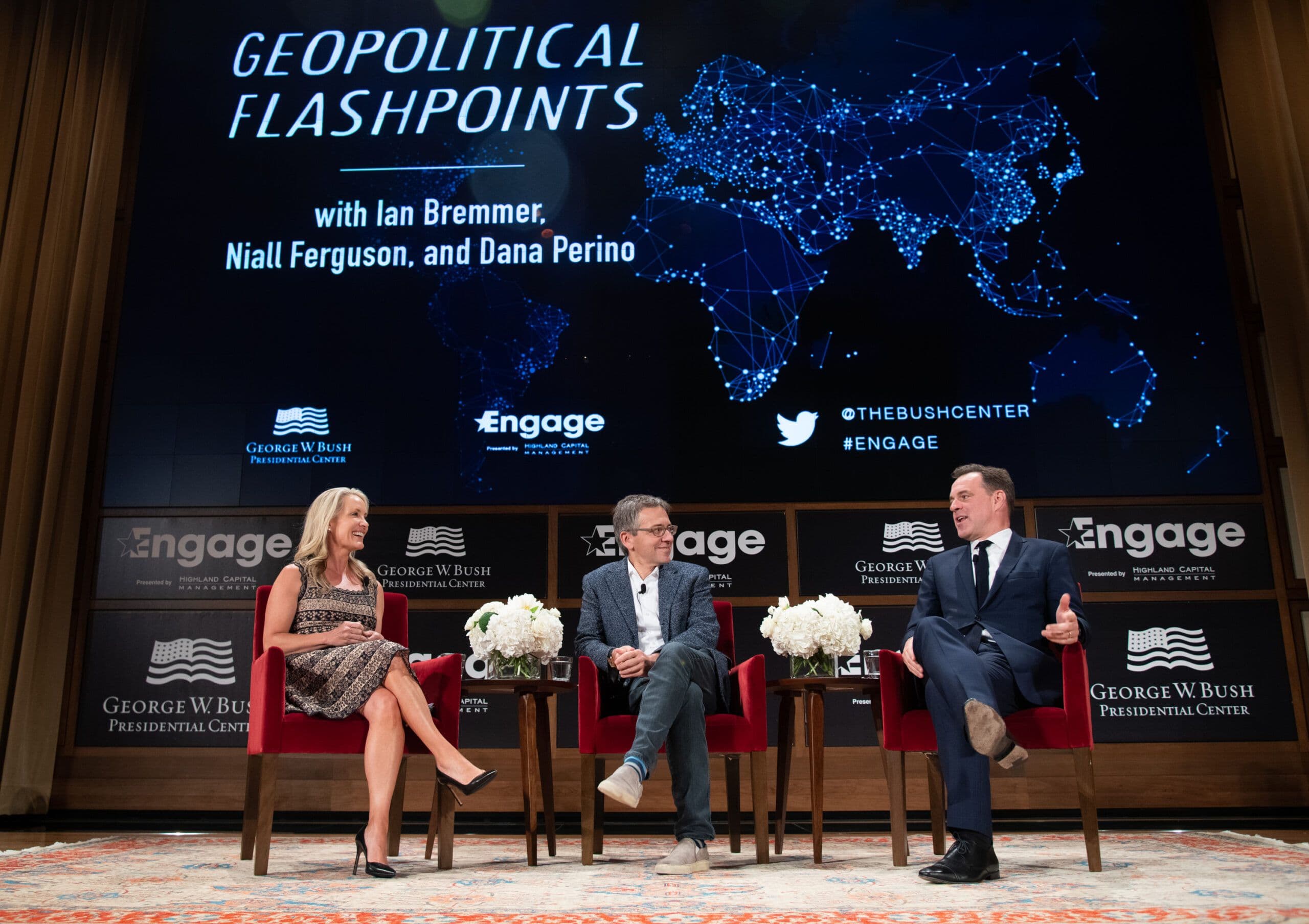Geopolitical Flashpoints with Ian Bremmer, Niall Ferguson & Dana Perino